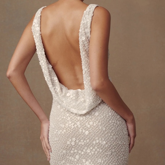 Meshki Louanne Daisy Beaded Mini Dress - Picture 4 of 9